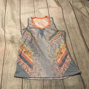 Lucky in love breezy tank top girls size medium 10/12